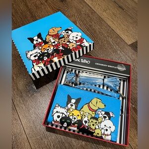 NWT Marc tetro crossbody wristlet wallet bag blue